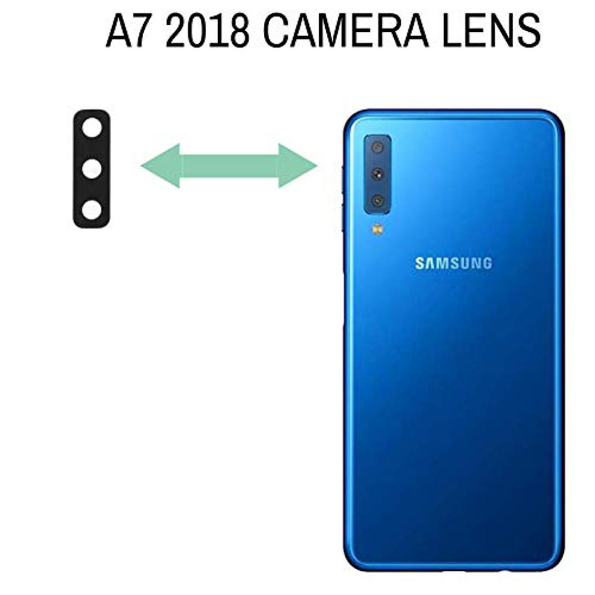 Picture of for SAMSUNG Galaxy A7 2018 Camera Main Glass Replacement Glass Slide, Glass Replacement Replace Objective Lens BACK Camera Rear Camera