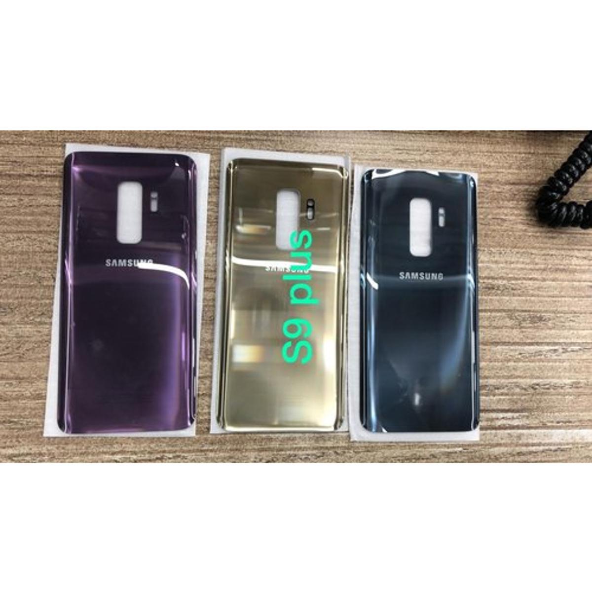 Picture of Backshell for Samsung Galaxy S9 Plus Replacement Back Battery Cover For Samsung Galaxy S9 Plus Back Rear Glass Case - Phone Back Cover - Phone Picture of Backshell for Samsung Galaxy S9 Plus Replacement Back Battery Cover For Samsung Galaxy S9 Plus Back Rear Glass Case - Phone Back Cover - Phone