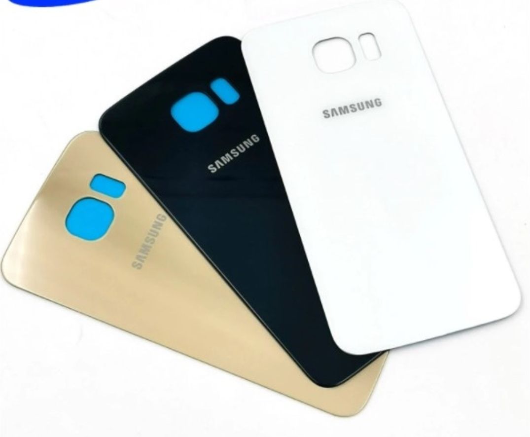 Picture of Backshell for Samsung Galaxy S6 Replacement Back Battery Cover For Samsung Galaxy S6 Back Rear Glass Case