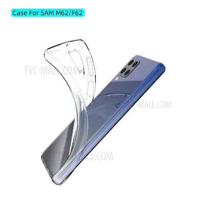 Picture of Back Case For Samsung Galaxy A62 Transparent Cover Tpu Back Case