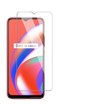 Picture of 2pcs Glass for Oppo Realme C12 Screen Protector 9H full black