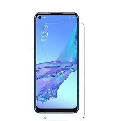 Picture of 2pcs Glass for Oppo A53 2020 Screen Protector 9H full black