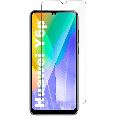 Picture of 2pcs Glass for Huawei Y6P Screen Protector 9H full black