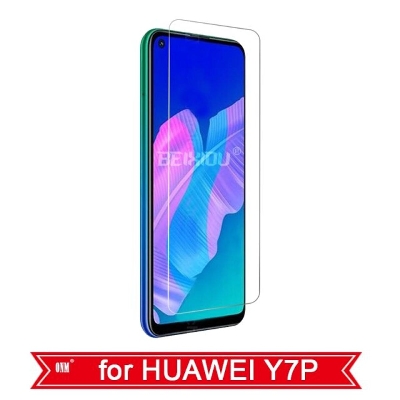 Picture of 2pcs Glass for Huawei Y7P Screen Protector 9H full black