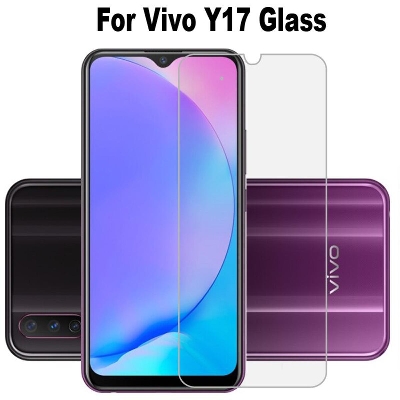 Picture of 2pcs Glass for Vivo Y17 Screen Protector 9H full black