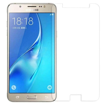 Picture of 2pcs Glass for Samsung Galaxy J7 2016 Screen Protector 9H full black