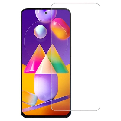 Picture of 2pcs Glass for Samsung Galaxy M31S Screen Protector 9H full black