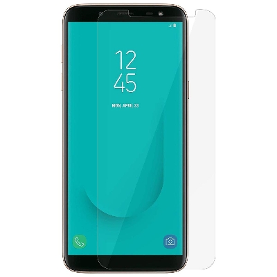Picture of 2pcs Glass for Samsung Galaxy J4 Plus Screen Protector 9H full black