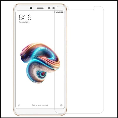 Picture of 2pcs Glass for Xiaomi Redmi Note 5 Pro Screen Protector 9H full black