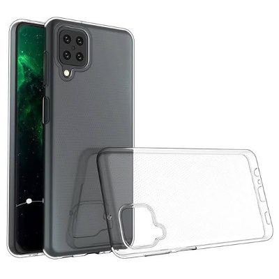 Picture of Back Case For Samsung Galaxy A12 Transparent Cover Tpu Back Case