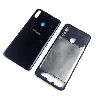Picture of For Samsung Galaxy A20S Housing Frame with Battery Cover Replacement Back Battery Cover  Glass Case - মোবাইল ফোন - Phone