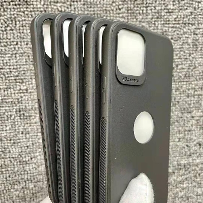 Picture of Black Silicon Case For Iphone 11 Pro - Camera