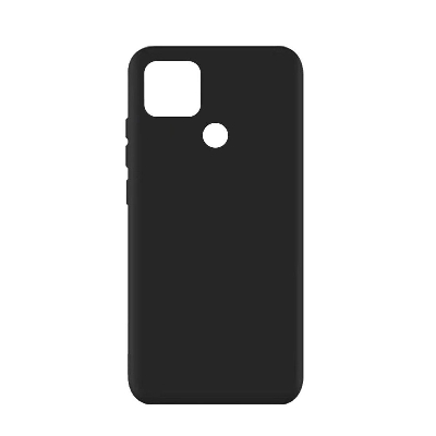 Picture of Black Silicon case FOR Oppo A15