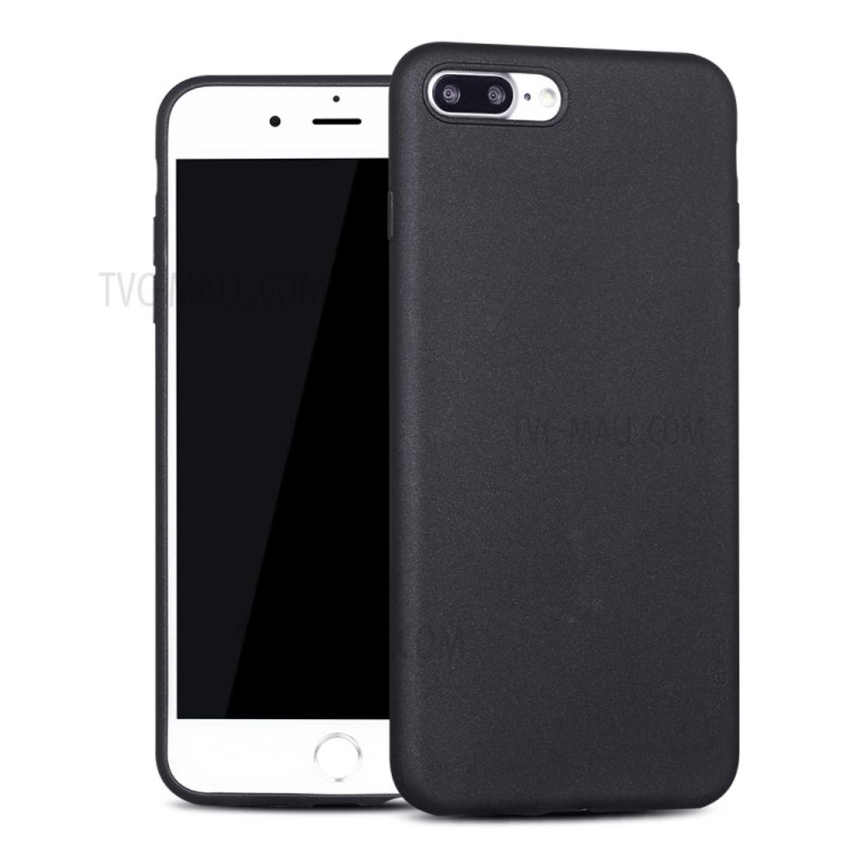 Picture of Black Silicon case FOR iPhone 8 Plus