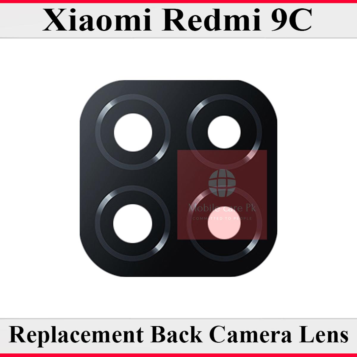 Picture of for Xiaomii Redmi 9C Camera Main Glass Replacement Glass Slide, Glass Replacement Replace Objective Lens BACK Camera Rear Camera