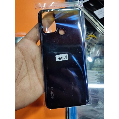 Picture of Backshell For Oppo Realme C17 Replacement Back Battery Cover For Oppo Realme C17 Back Rear Glass Case - Camera - Redmi Note 11 Back Cover (Back Case Cover For Smartphone)