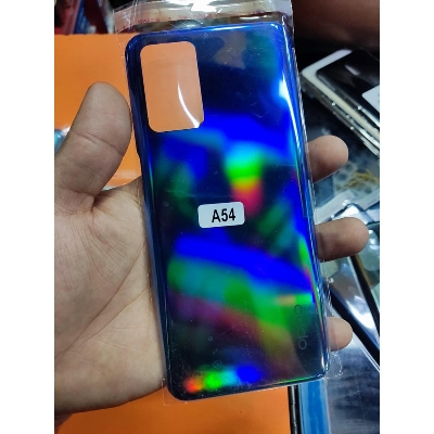 Picture of Backshell for Oppo A54 Replacement Back Battery Cover For Oppo A54 Back Rear Glass Case - Phone - Camera