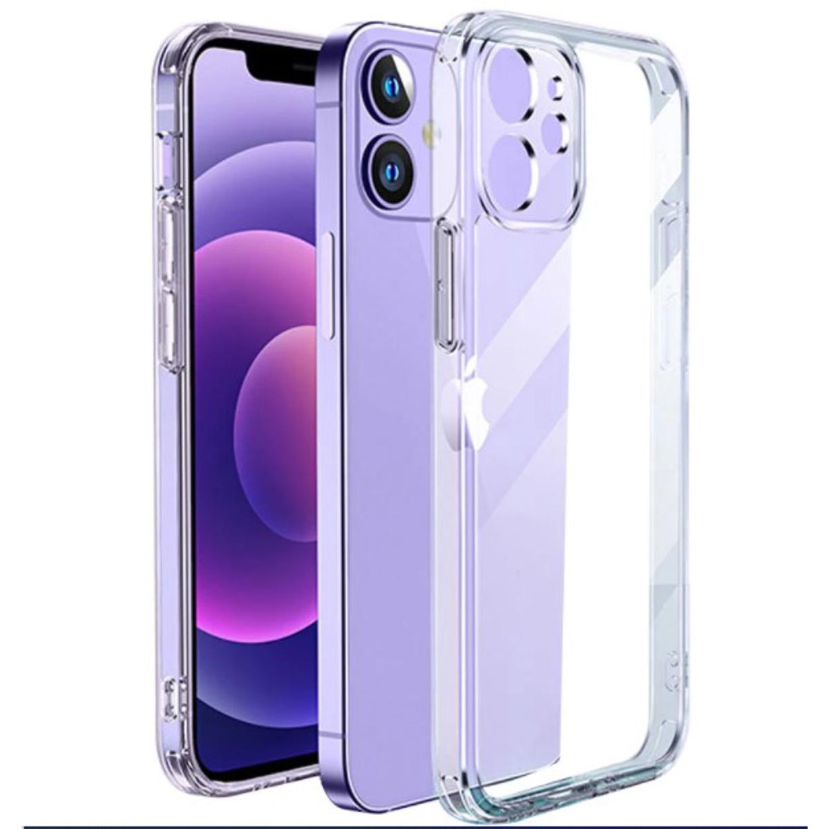 Picture of For iPhone 13 pro Transparent 6D Crystal silicone Bumper case antiShock corner Clear back cover