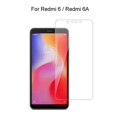Picture of 3Pcs Glass For Xiaomi Redmi 6 Screen Protector Full Water Color Transparent Tempered Glass