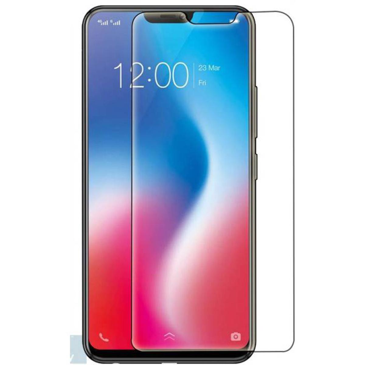 Picture of 3Pcs Glass For Vivo V9 Screen Protector Full Water Color Transparent Tempered Glass