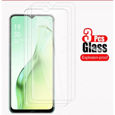 Picture of 3Pcs Glass For Oppo Realme C12 Screen Protector Full Water Color Transparent Tempered Glass