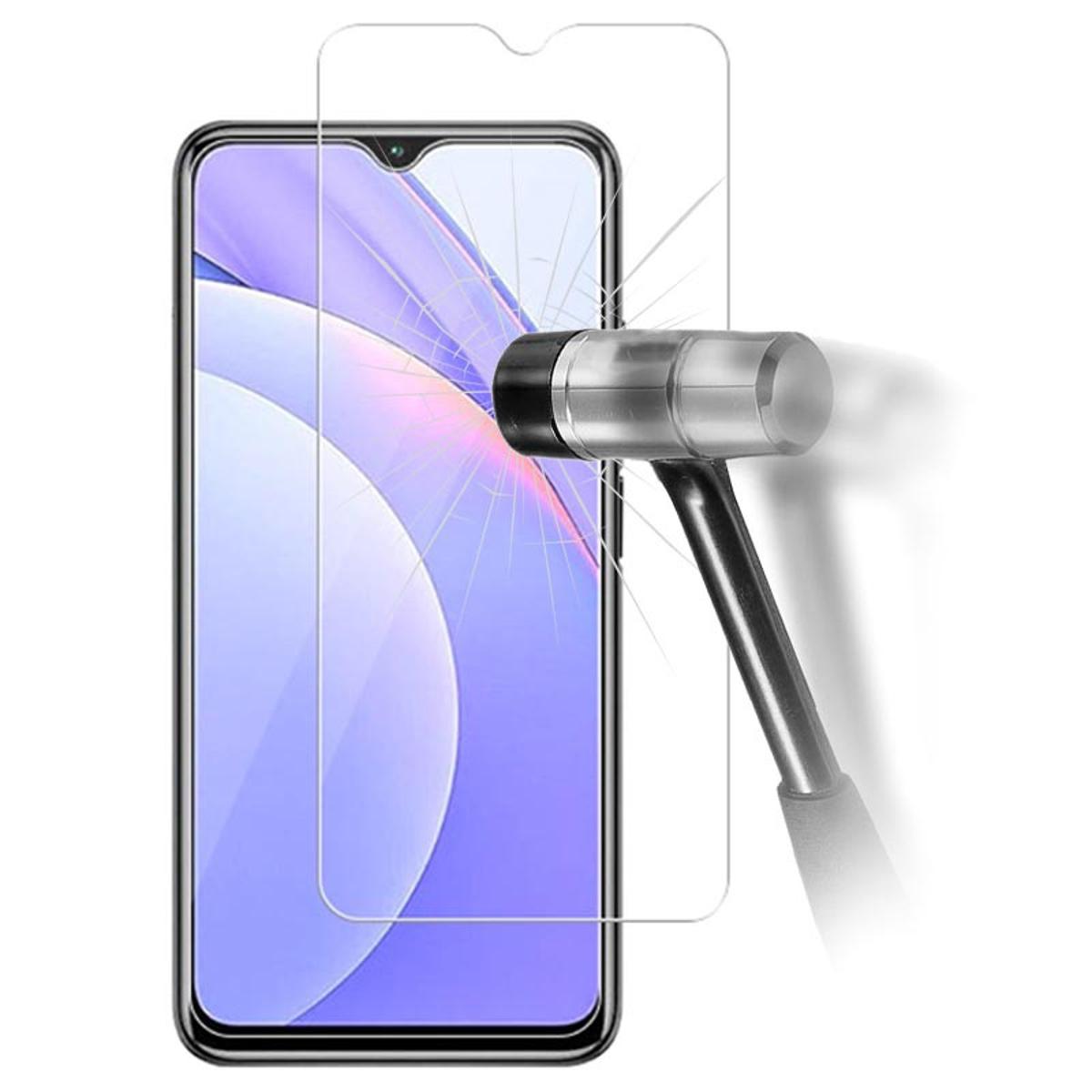 Picture of 3Pcs Glass For Xiaomi Redmi 9 power Screen Protector Full Water Color Transparent Tempered Glass