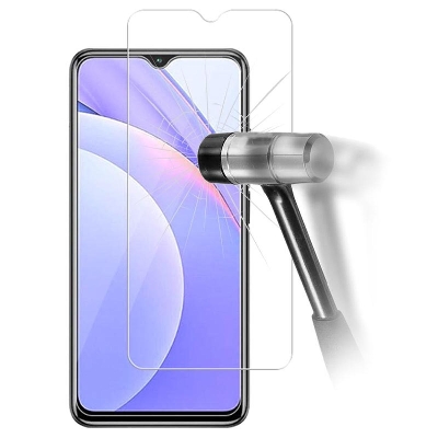 Picture of 3Pcs Glass For Xiaomi Redmi 9 power Screen Protector Full Water Color Transparent Tempered Glass