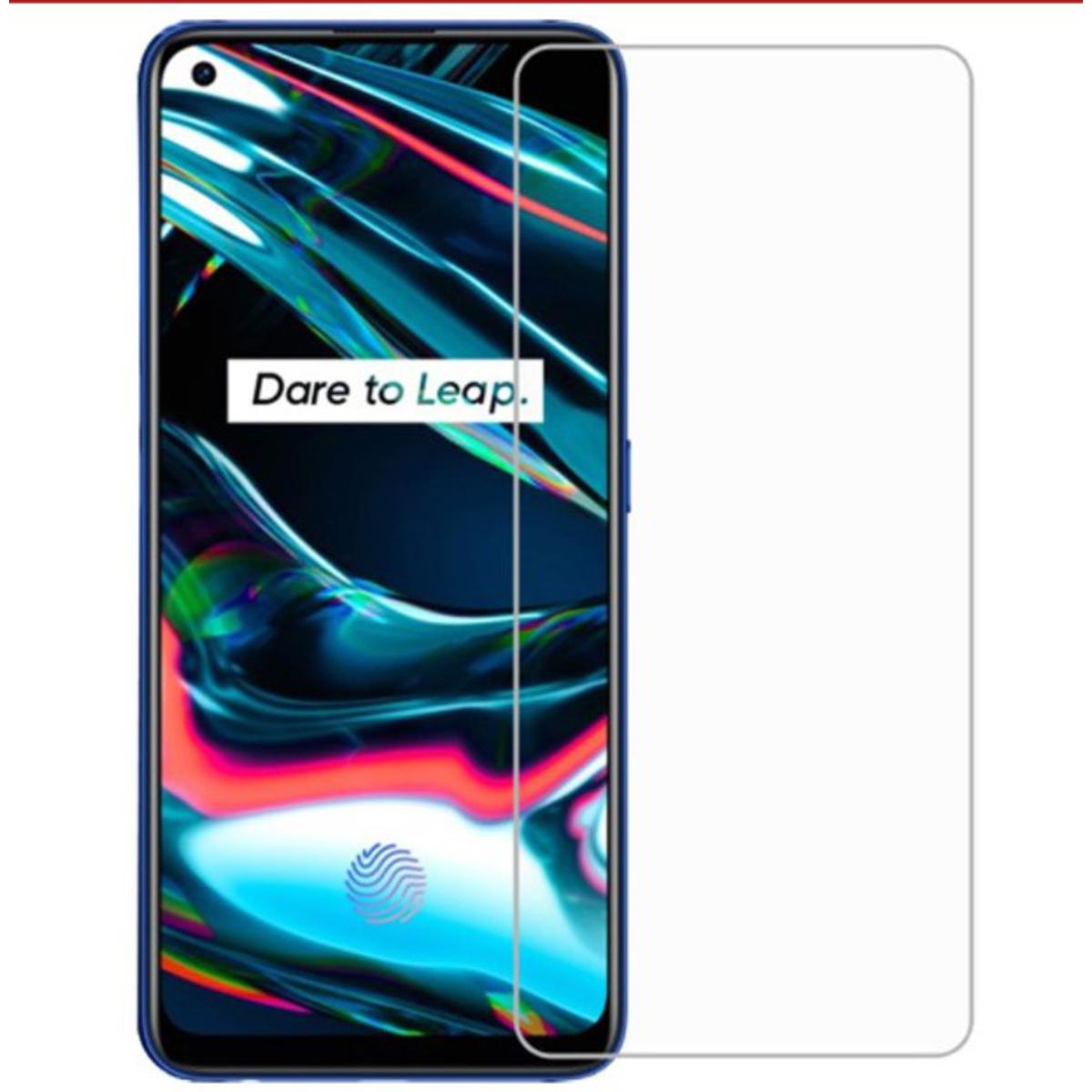 Picture of 3Pcs Glass For Oppo Realme 7 Pro Screen Protector Full Water Color Transparent Tempered Glass