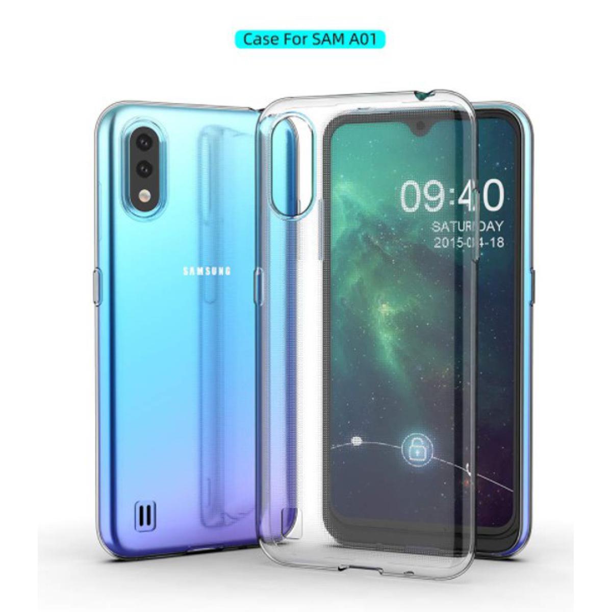 Picture of Back Case For Samsung Galaxy A01 Transparent Cover Tpu Back Case