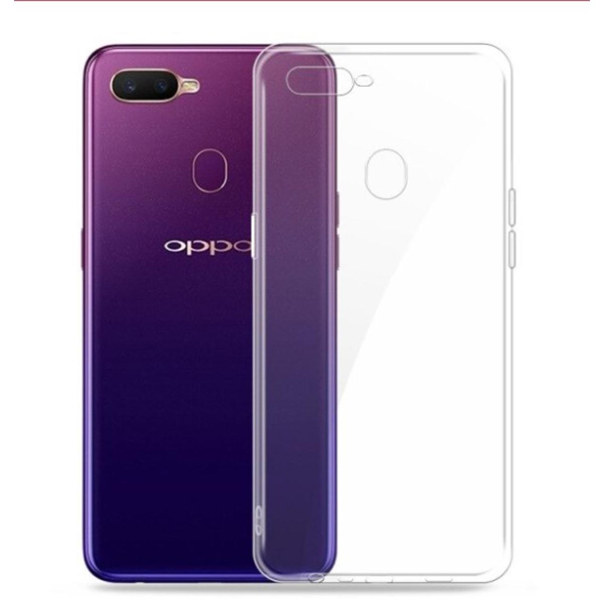 Picture of Back Case For Oppo A7 Transparent Cover Tpu Back Case