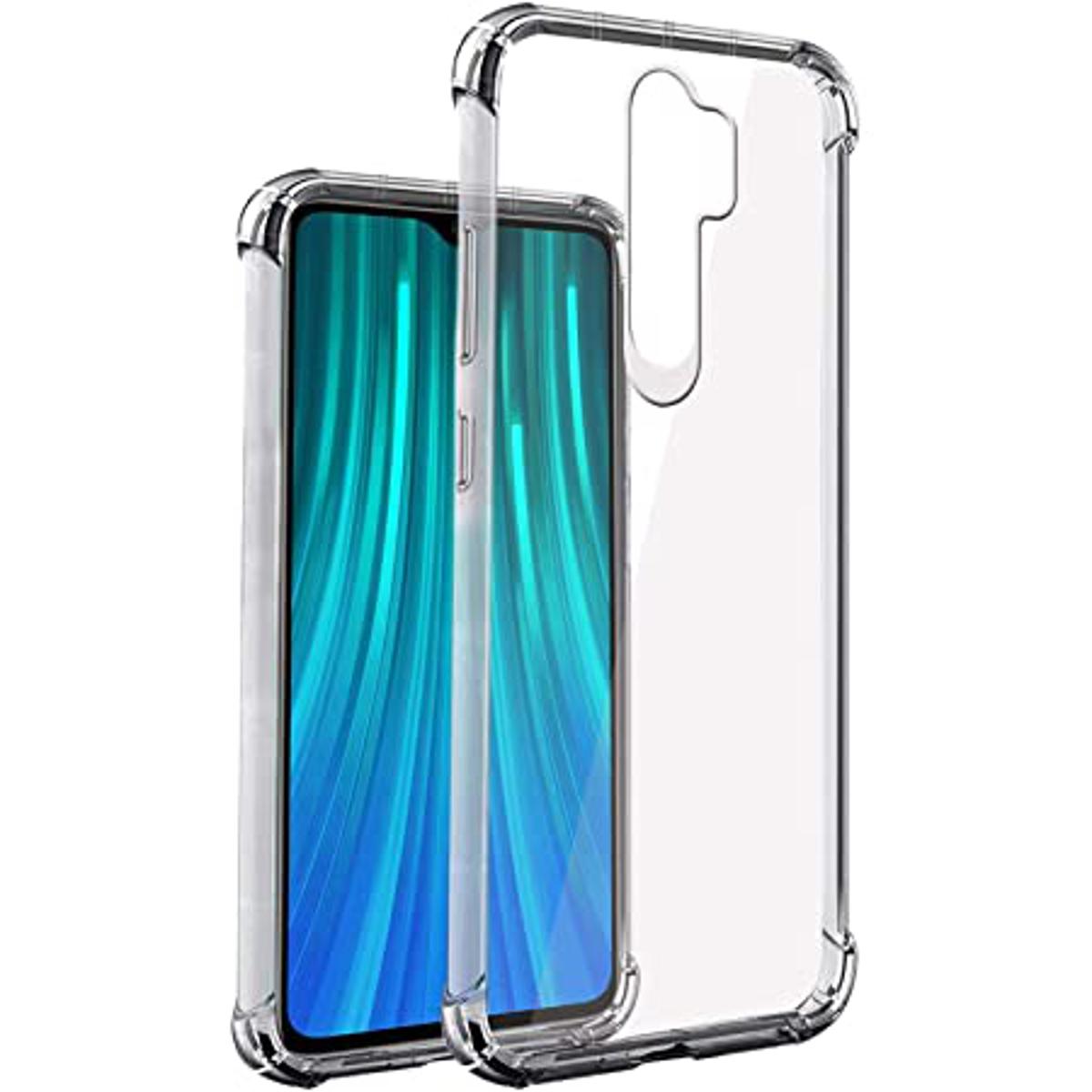 Picture of For Xioami Redmi Note 8 Pro Transparent 6D Crystal silicone Bumper case antiShock corner Clear back cover