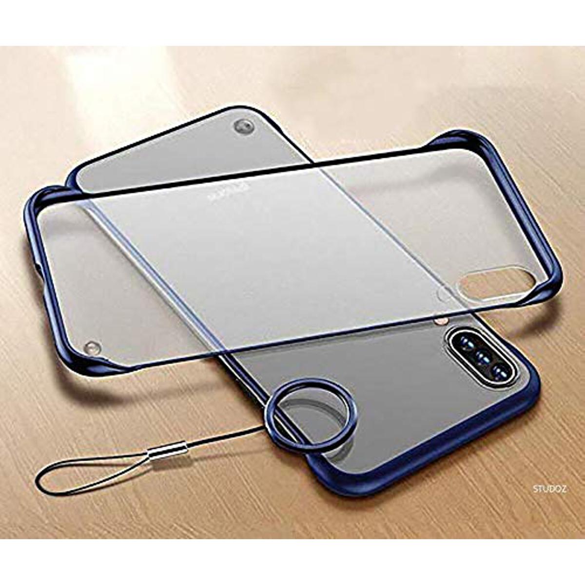 Picture of for Samsung Galaxy A20s frameless Slim Back Cover with ring