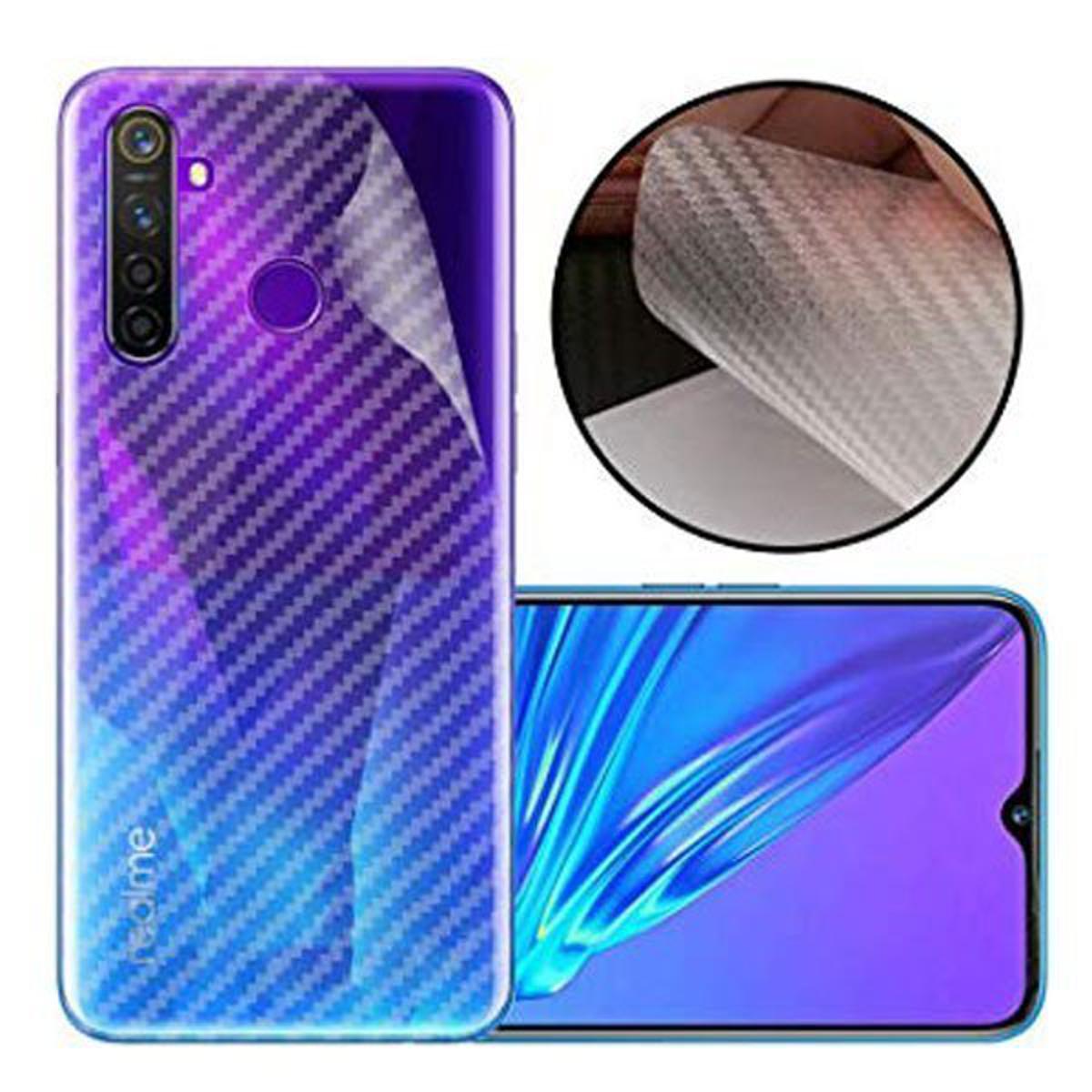 Picture of Carbon Fiber Sticker for Oppo Realme 5i - Transparent