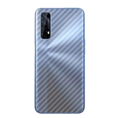 Picture of Carbon Fiber Sticker for Oppo Realme 7 - Transparent