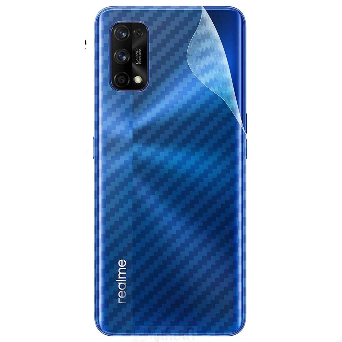 Picture of Carbon Fiber Sticker for Oppo Realme 7 Pro - Transparent