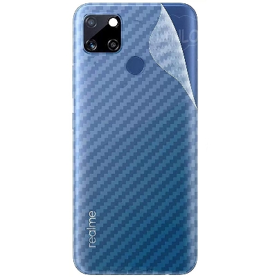 Picture of Carbon Fiber Sticker for Oppo Realme C20 - Transparent
