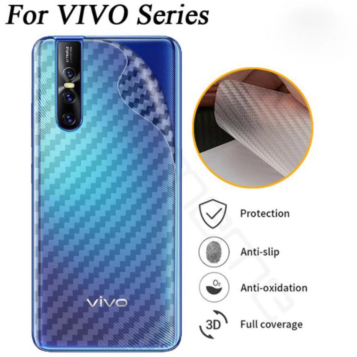 Picture of Carbon Fiber Sticker for Vivo Y53  - Transparent