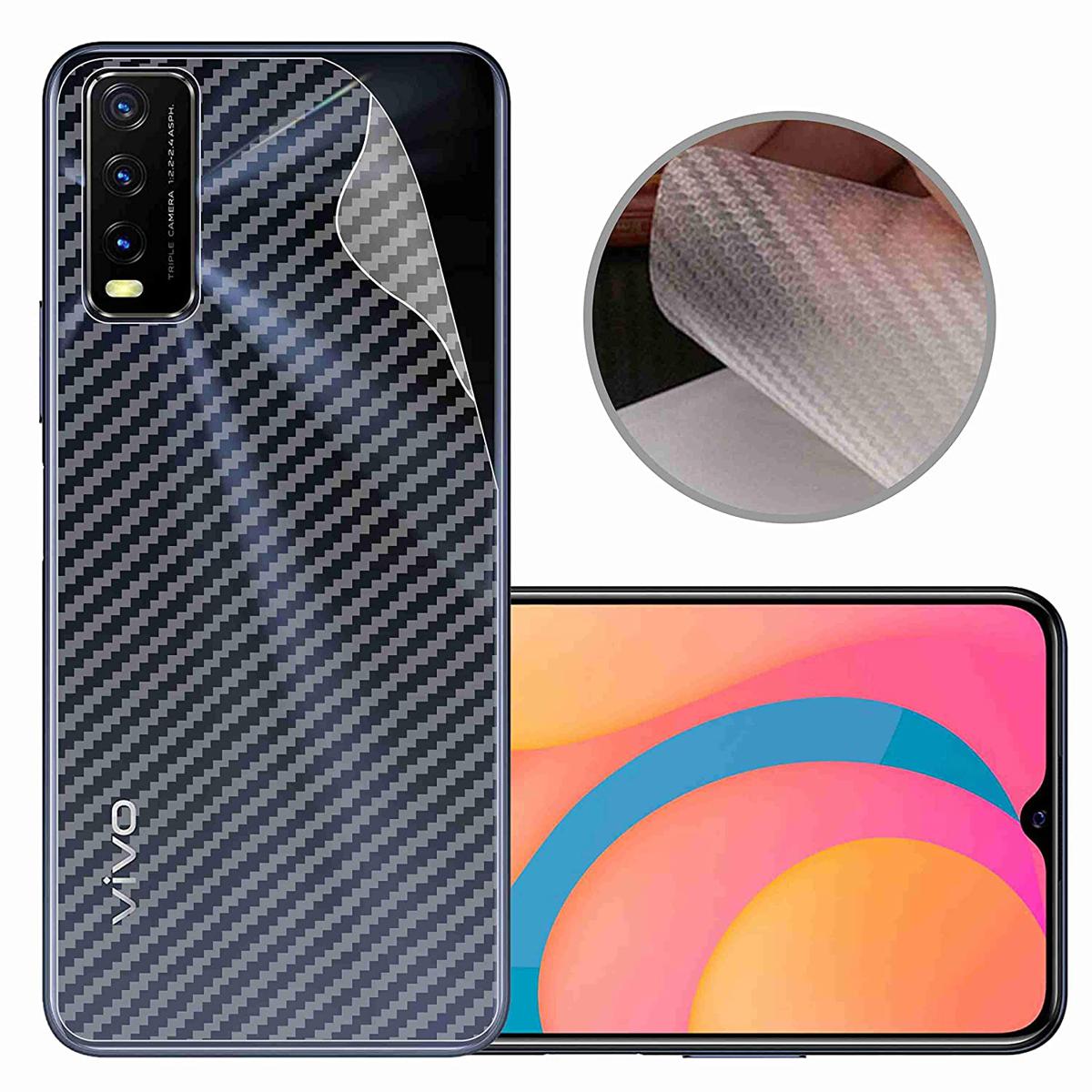 Picture of Carbon Fiber Sticker for Vivo Y12S - Transparent