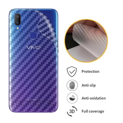 Picture of Carbon Fiber Sticker for Vivo Y81  - Transparent