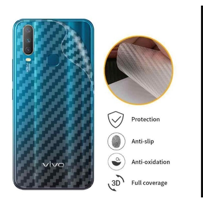 Picture of Carbon Fiber Sticker for Vivo Y71  - Transparent