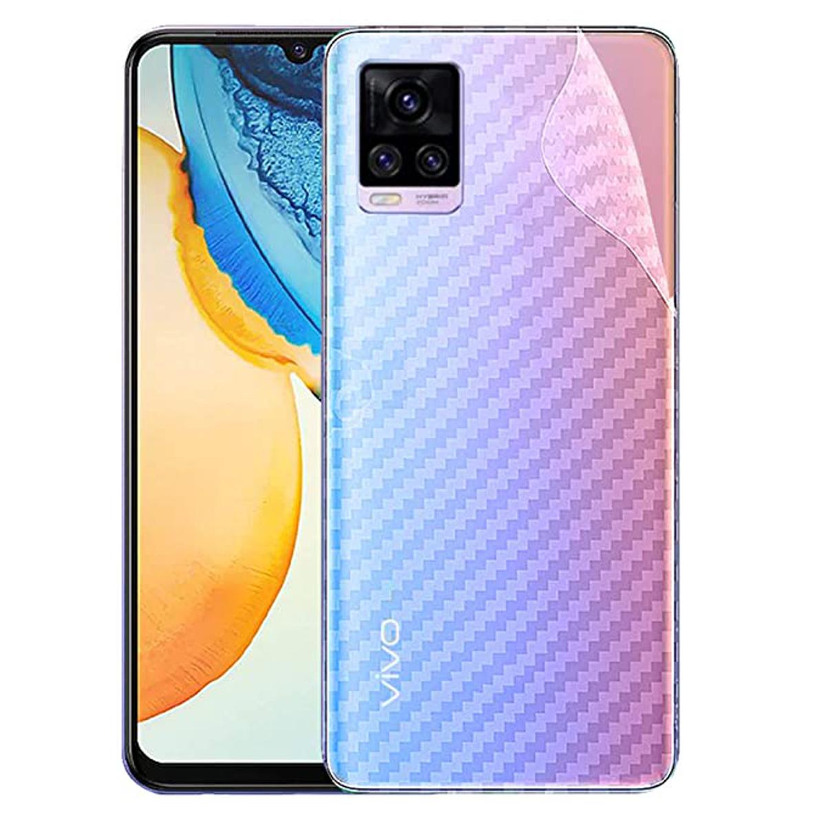 Picture of Carbon Fiber Sticker for Vivo V20  - Transparent