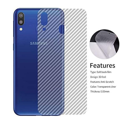 Picture of Carbon Fiber Sticker for Samsung Galaxy A20E  - Transparent