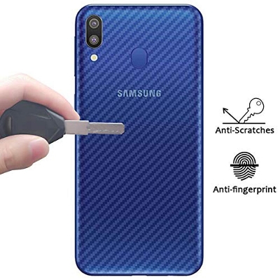 Picture of Carbon Fiber Sticker for Samsung Galaxy M20  - Transparent