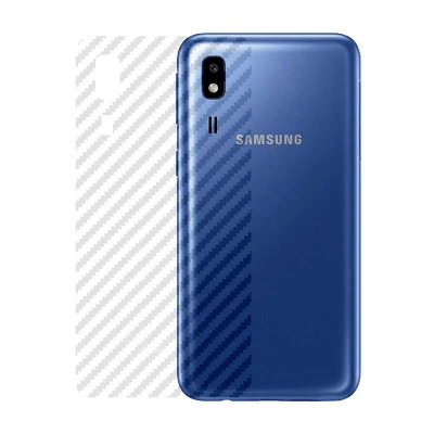 Picture of Carbon Fiber Sticker for Samsung Galaxy A2 Core - Transparent