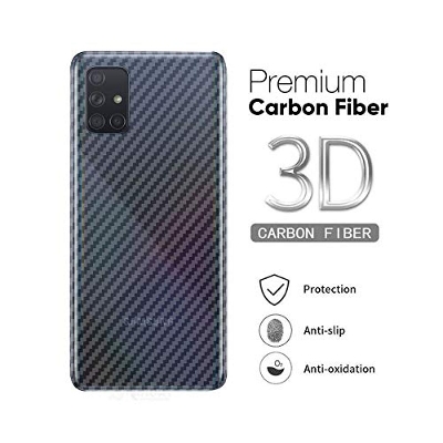 Picture of Carbon Fiber Sticker for Samsung Galaxy A31  - Transparent