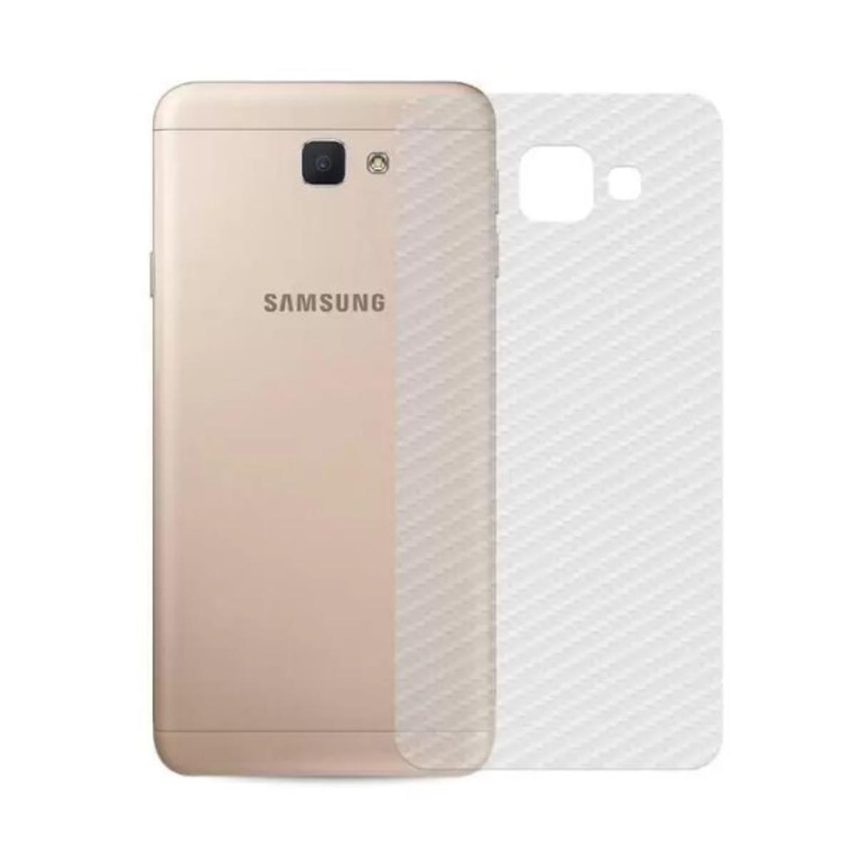 Picture of Carbon Fiber Sticker for Samsung Galaxy J7 Prime - Transparent
