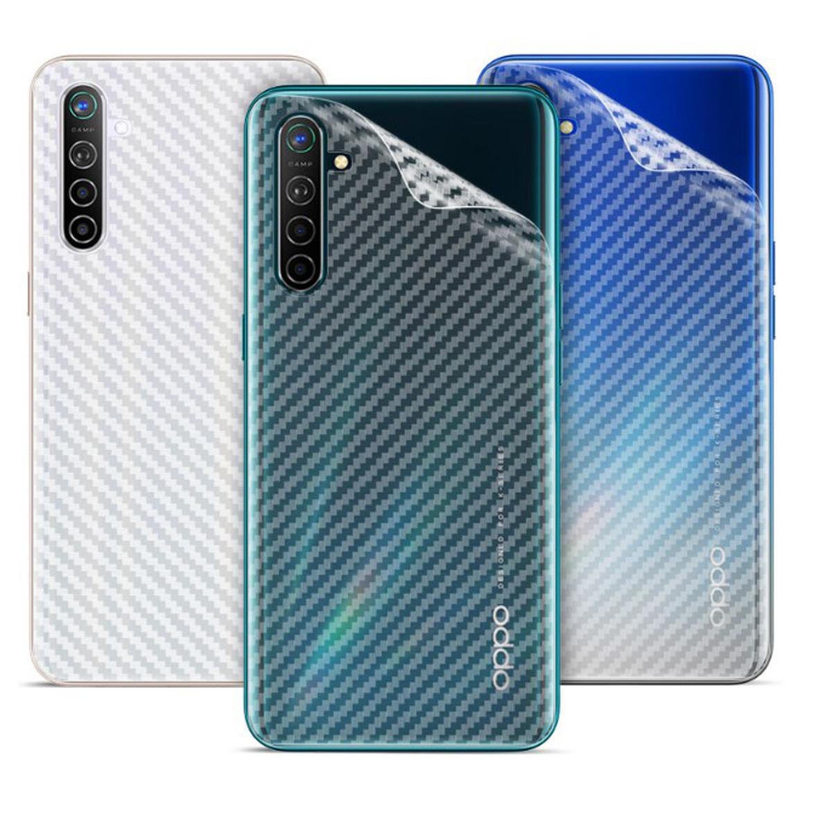 Picture of Carbon Fiber Sticker for Oppo Realme 6i - Transparent