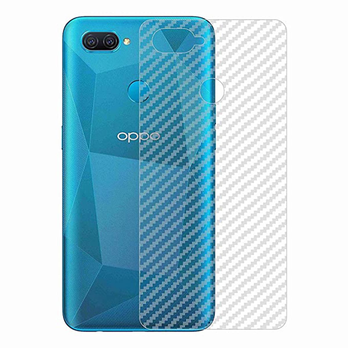 Picture of Carbon Fiber Sticker for Oppo A12 - Transparent