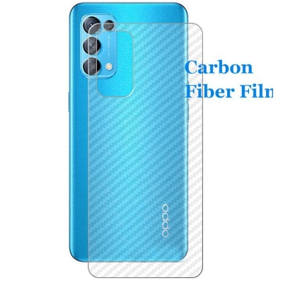 Picture of Carbon Fiber Sticker for Oppo Reno 5 - Transparent