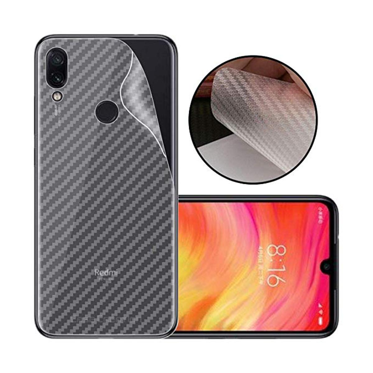 Picture of Carbon Fiber Sticker for Xiaomi Redmi Note 5 Pro - Transparent
